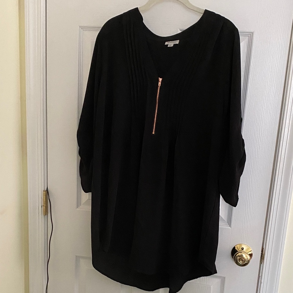 Black Women's Tunic Top